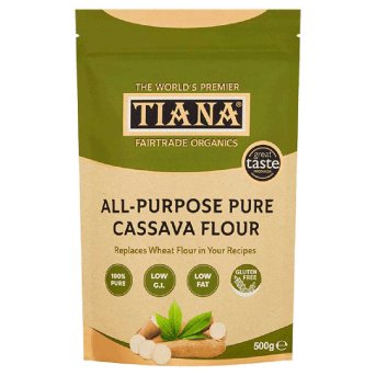 Organic Cassava Flour - gluten-free Tiana 1x500g