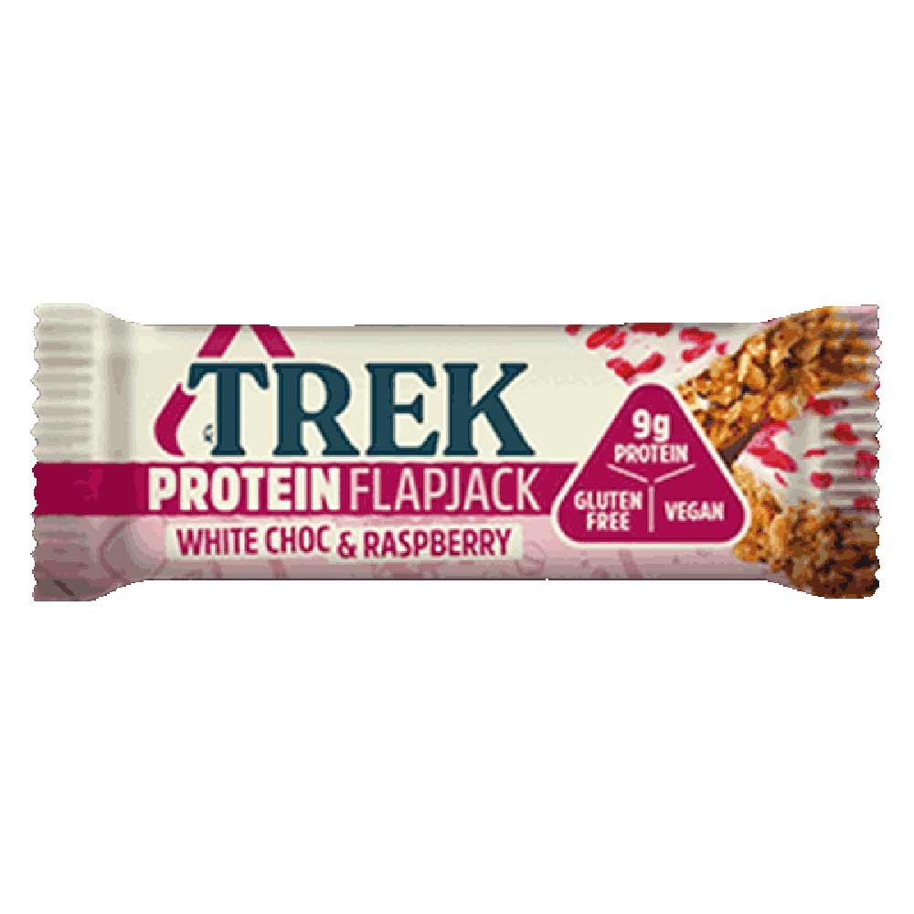 White Chocolate & Raspberry Protein Bar Trek 50g White Chocolate & Raspberry Protein Bar Trek 50g