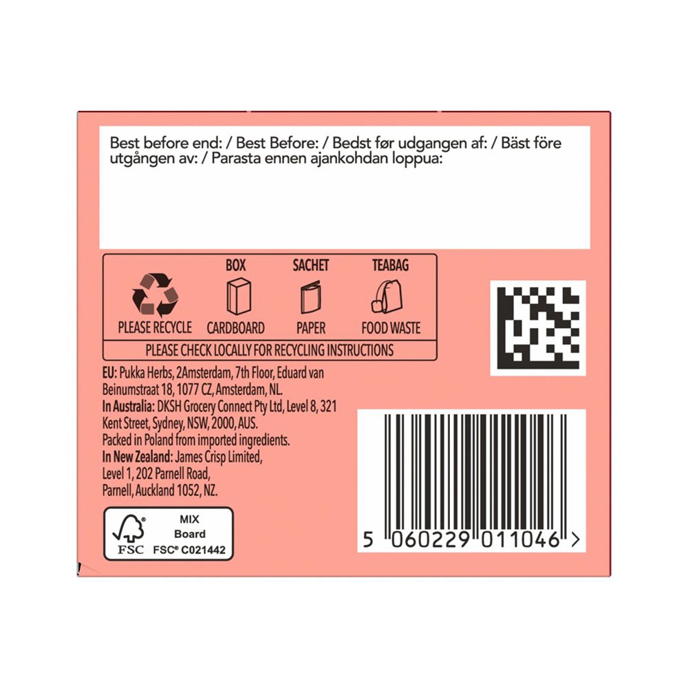 Organic Wild Apple Cinnamon with Ginger Pukka 20bgs Organic Wild Apple Cinnamon with Ginger Pukka 20bgs