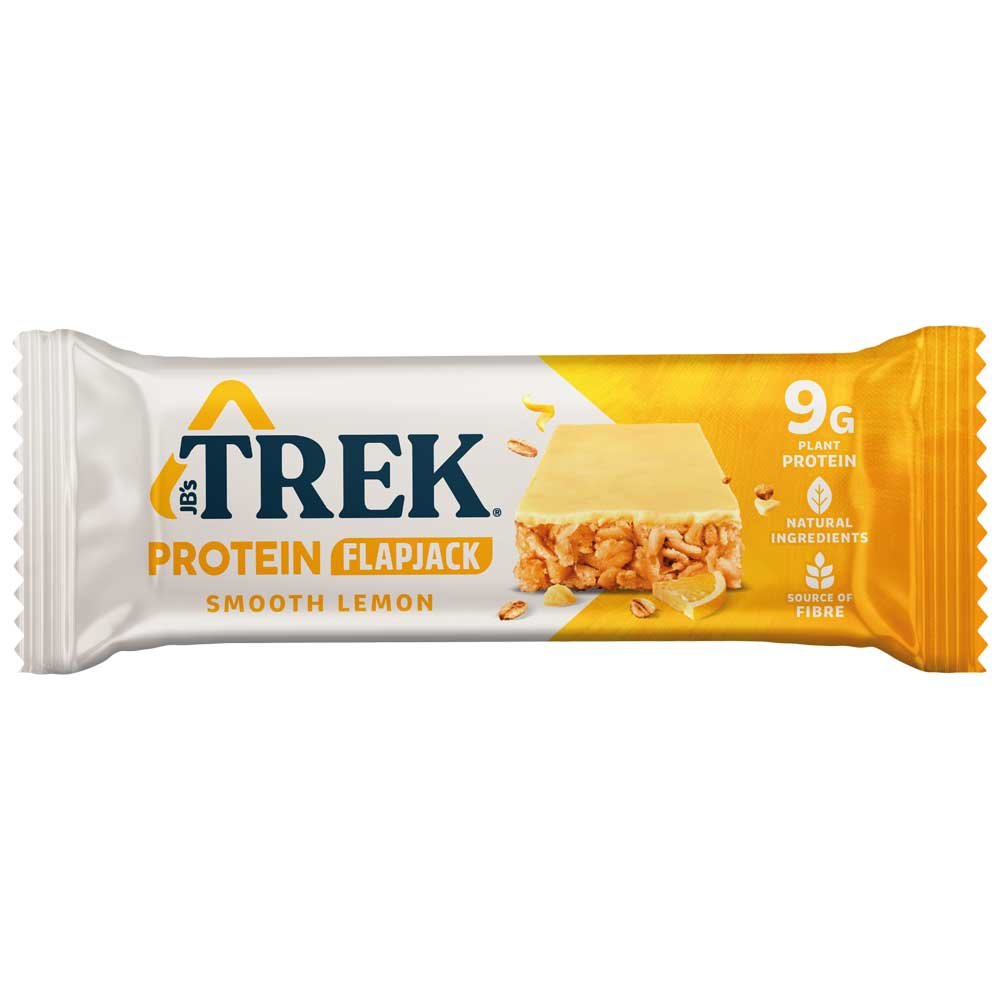Smooth Lemon Protein Flapjack Trek 16x50g Smooth Lemon Protein Flapjack Trek 16x50g