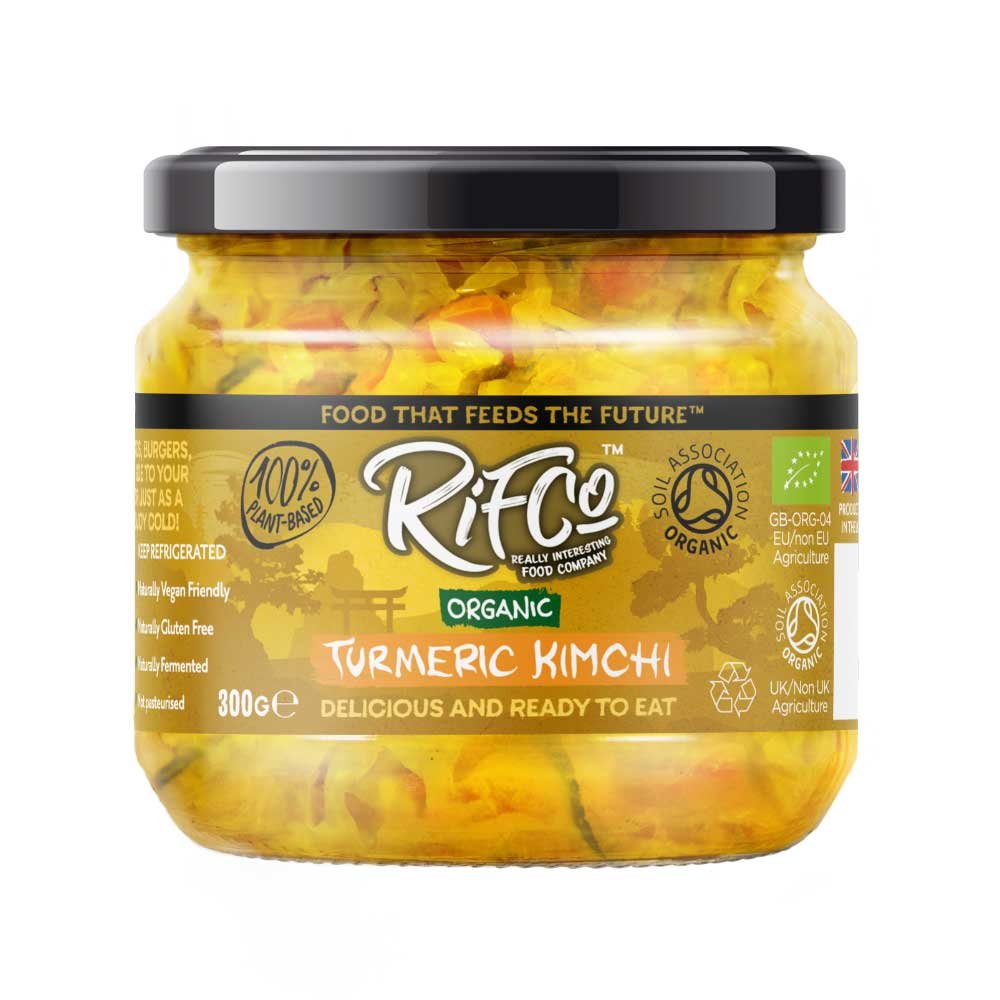 Organic Turmeric Kimchi RIFCo 6x300g
