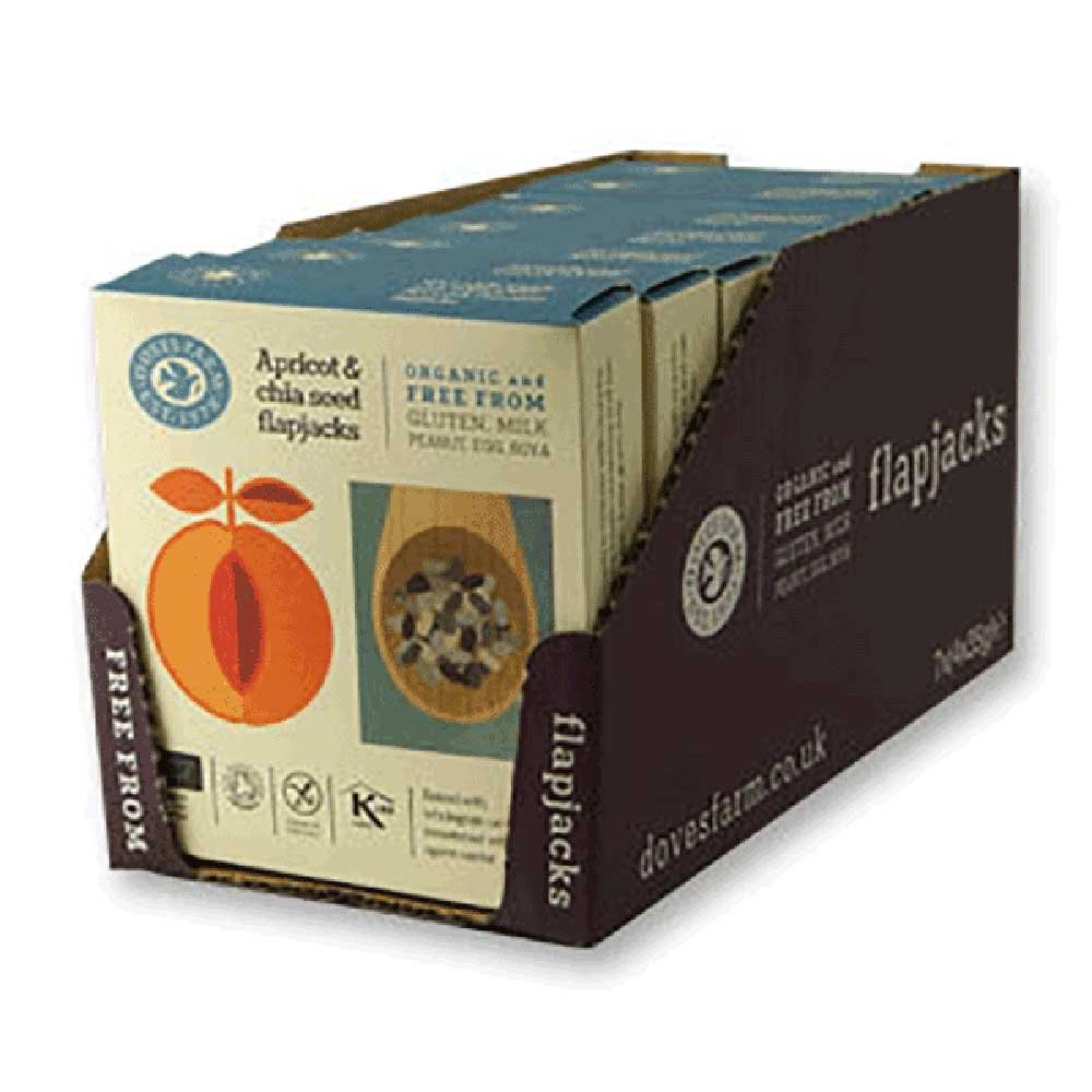 Organic Apricot Oat Bar with Chia Freee from Doves Farm 35g Organic Apricot Oat Bar with Chia Freee from Doves Farm 35g
