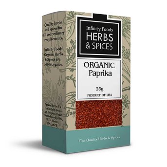Organic Paprika Infinity Foods 25g