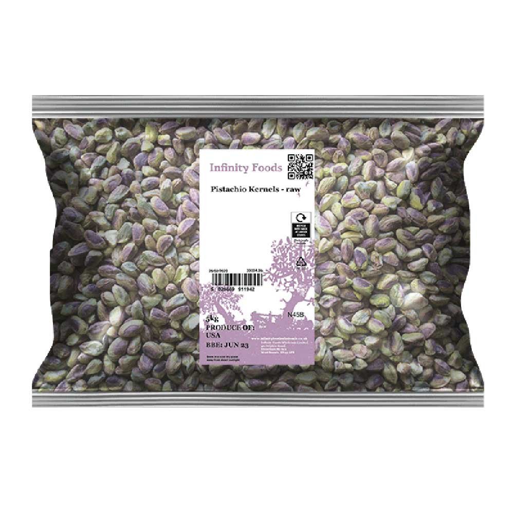 Pistachio Kernels - raw Infinity Foods 5kg