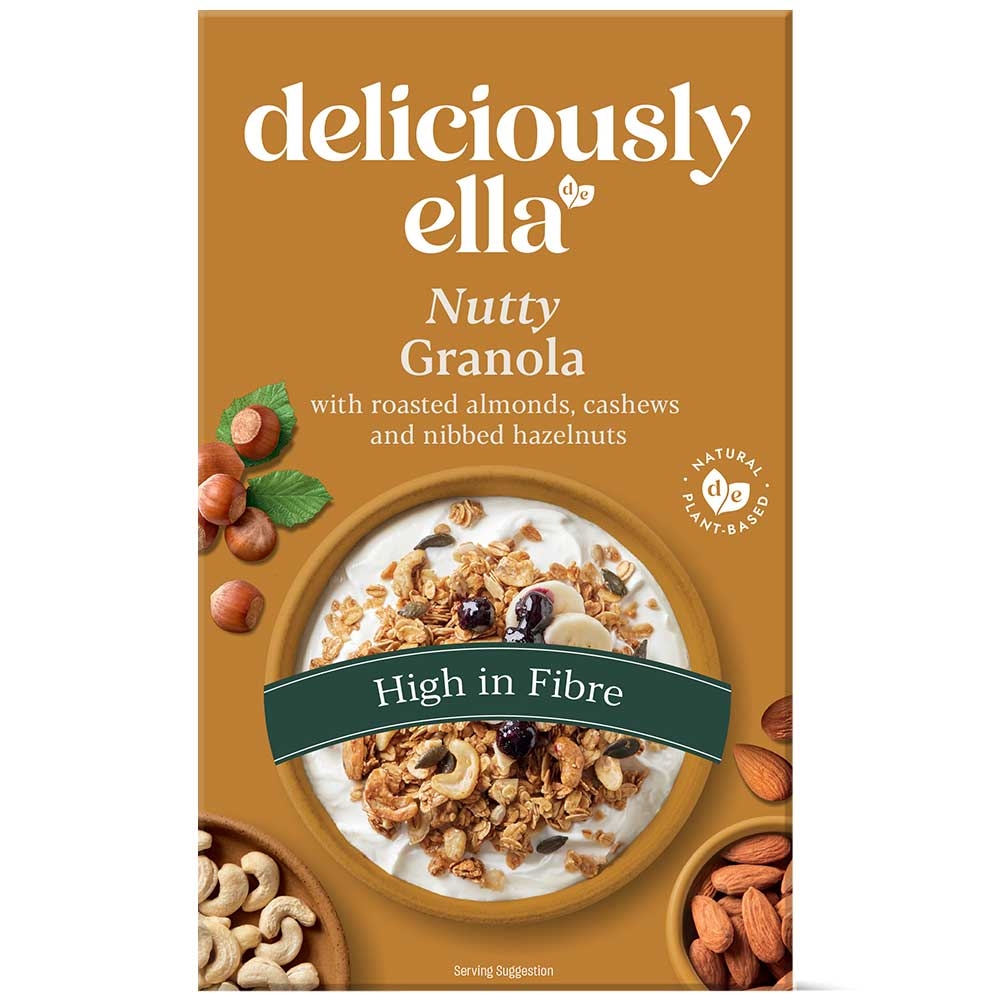 Nutty Granola Deliciously Ella 6x380g Nutty Granola Deliciously Ella 6x380g