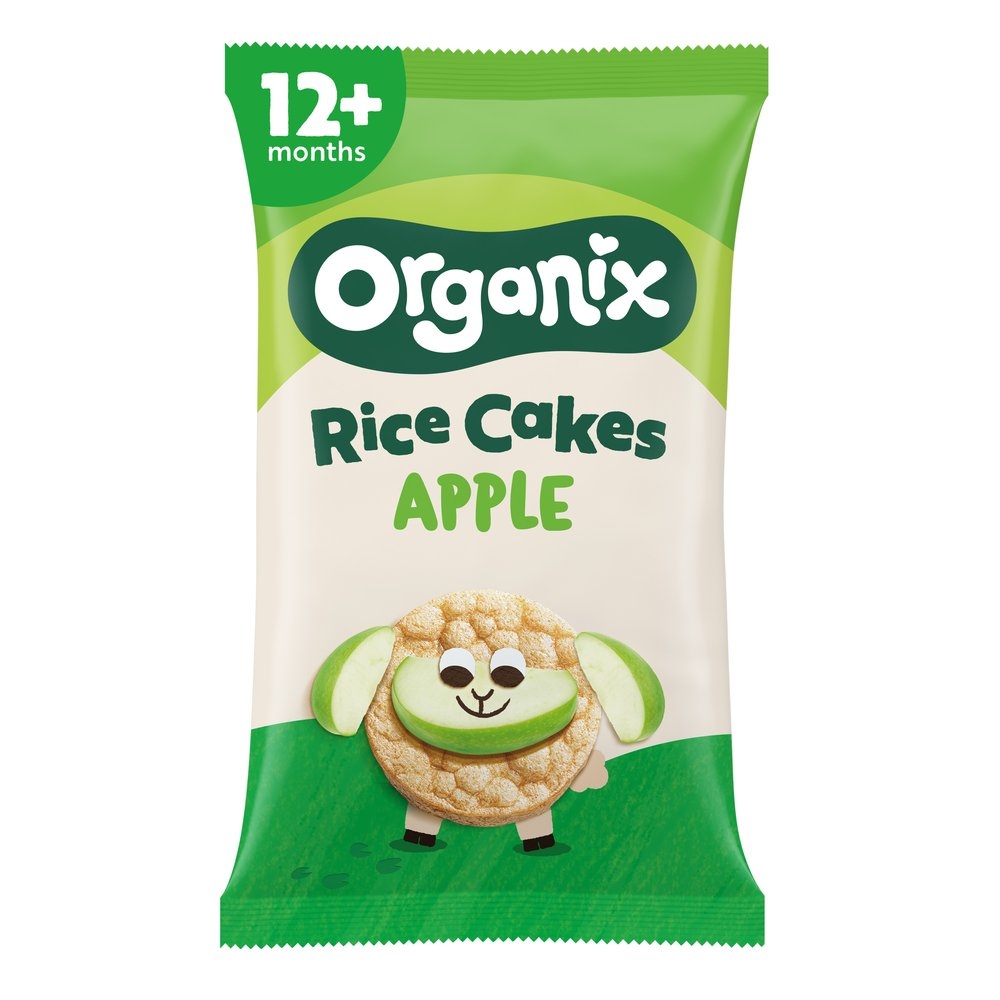 Organic Apple Rice Cake Clouds Organix 6x40g