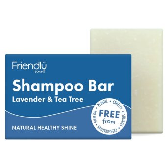 Lavender & Tea Tree Shampoo Bar Friendly Soap 6x95g Lavender & Tea Tree Shampoo Bar Friendly Soap 6x95g