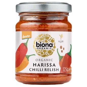Harissa Chilli Relish Biona 125g Harissa Chilli Relish Biona 125g