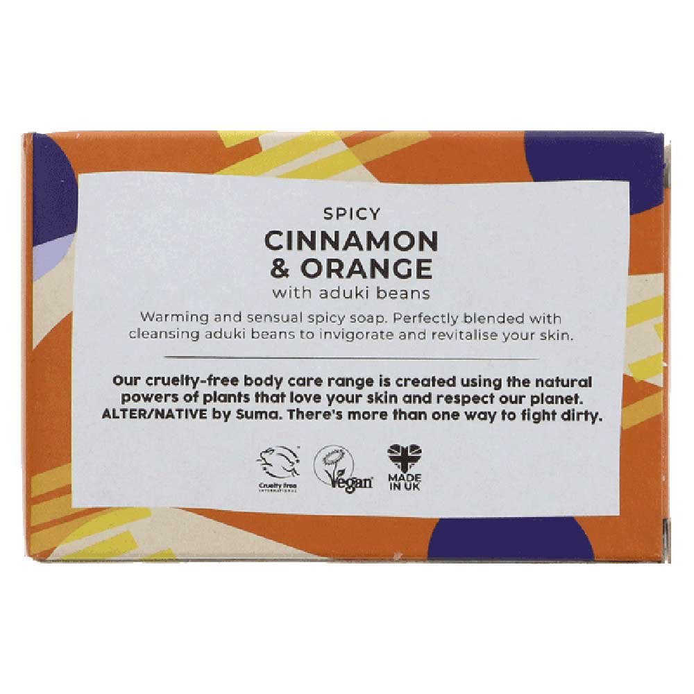 Cinnamon & Orange - boxed soap Alter-Native by Suma 95g