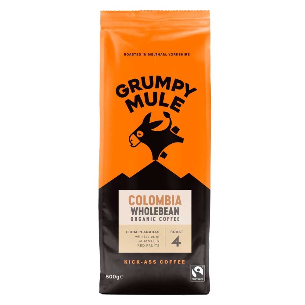 Organic Beans - Colombia - 4 Grumpy Mule 200g Organic Beans - Colombia - 4 Grumpy Mule 200g