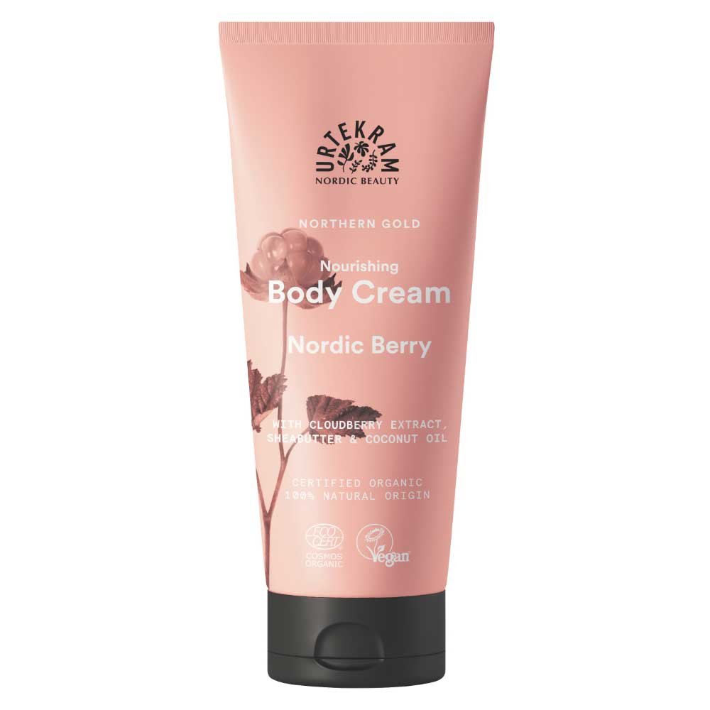 Organic Nourishing Body Cream - Nordic Berry Urtekram 200ml Organic Nourishing Body Cream - Nordic Berry Urtekram 200ml