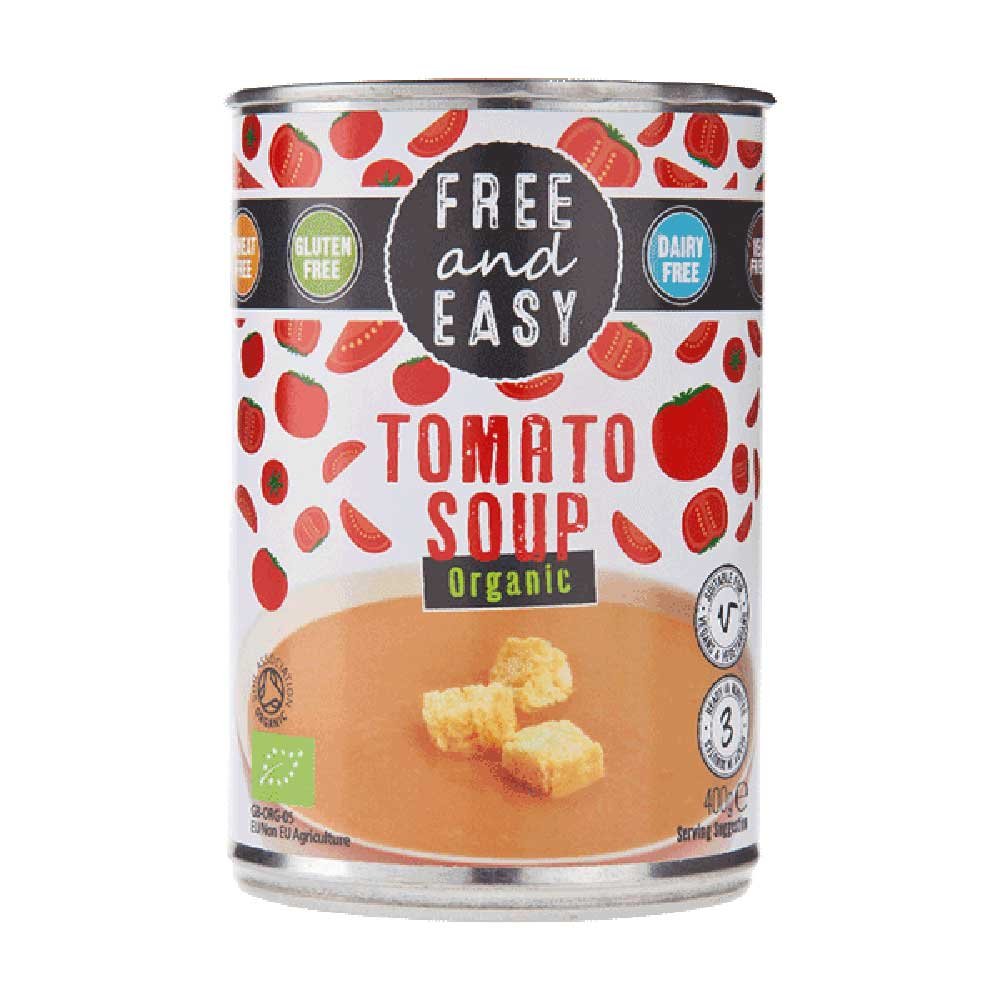 Organic Tomato Soup Free & Easy 400g Organic Tomato Soup Free & Easy 400g