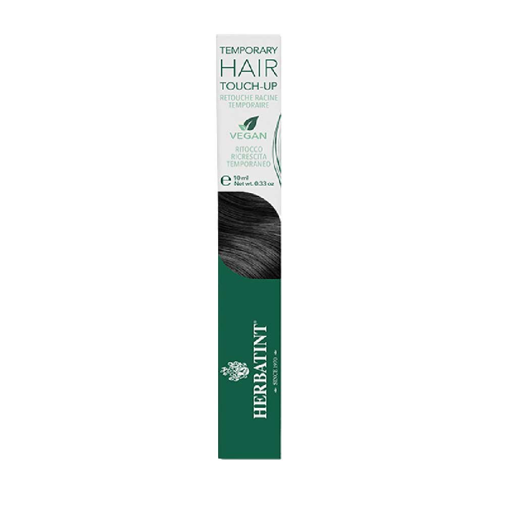 Organic Temporary Hair Touch-Up - Black Herbatint 10ml