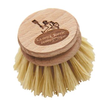 Wooden Dish Brush replacement head La Droguerie 1pack