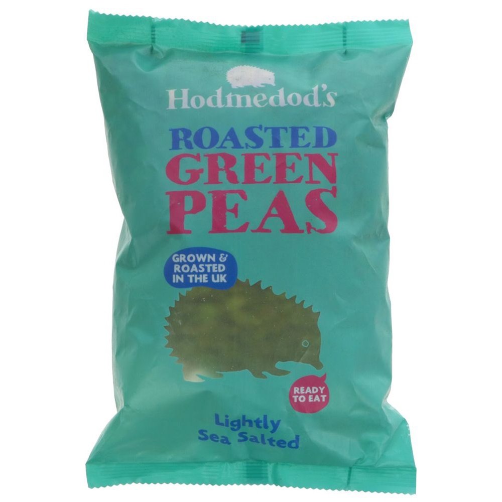 Roasted Green Peas - Lightly Sea Salted Hodmedod's 10x300g