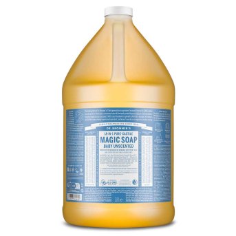 Organic Baby Mild Unscented Liquid Soap - single Dr. Bronner 3.79l Organic Baby Mild Unscented Liquid Soap - single Dr. Bronner 3.79l