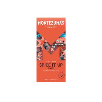 Spice It Up - Dark with Ginger Montezuma 12x90g Spice It Up - Dark with Ginger Montezuma 12x90g