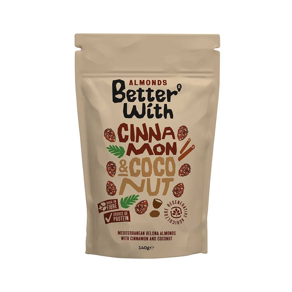 Cinnamon & Coconut Almonds - pouch