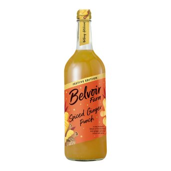 Spiced Ginger Punch - non-alcoholic Belvoir 6x750ml Spiced Ginger Punch - non-alcoholic Belvoir 6x750ml