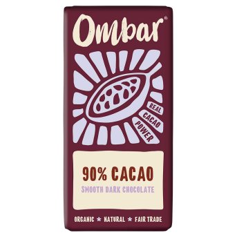 Organic Pure 90% Chocolate Ombar 10x35g Organic Pure 90% Chocolate Ombar 10x35g