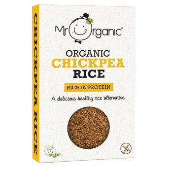 Organic Chickpea Rice Mr Organic 250g