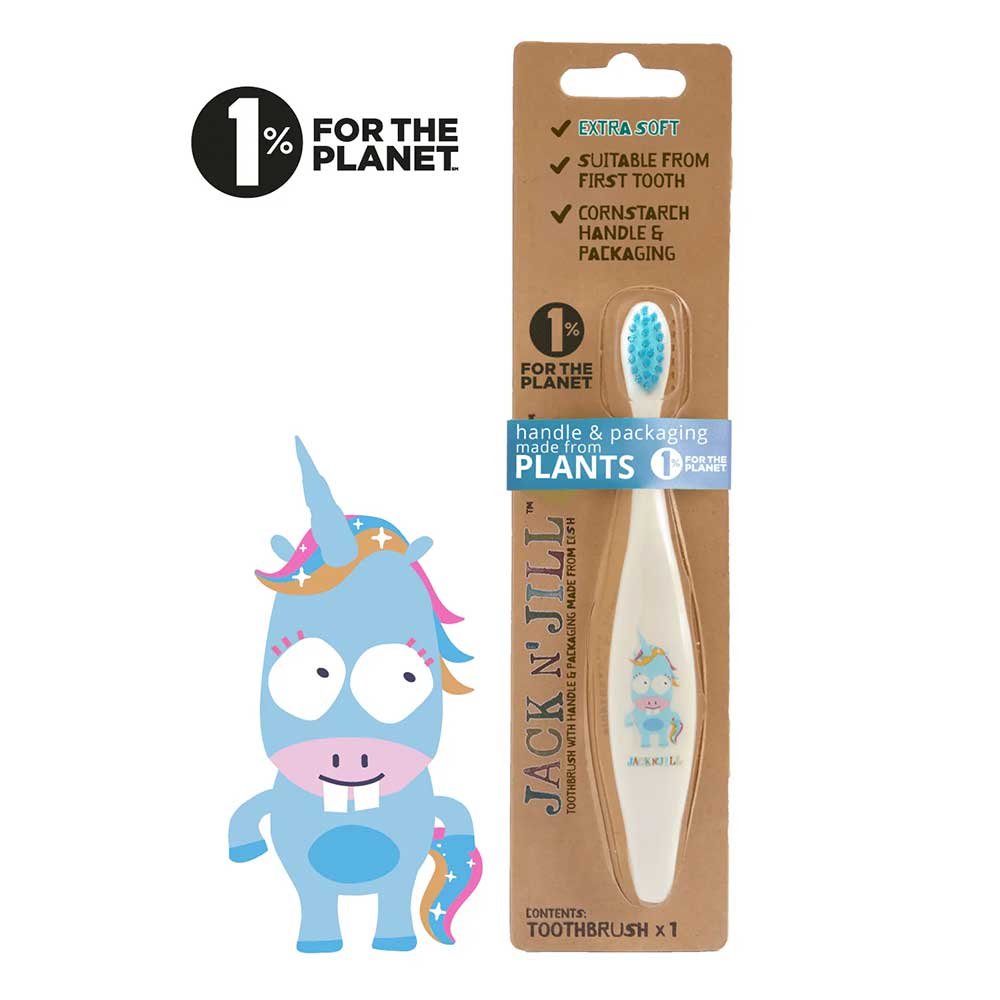Bio Toothbrush - Unicorn Jack N'Jill 1 Bio Toothbrush - Unicorn Jack N'Jill 1