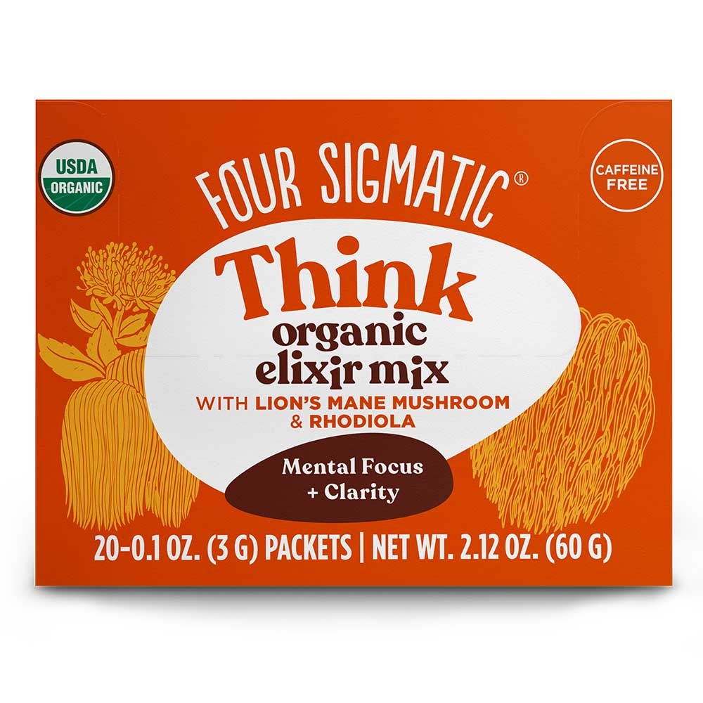 Organic Think Elixir with Lion's Mane & Rhodiola Four Sigmat