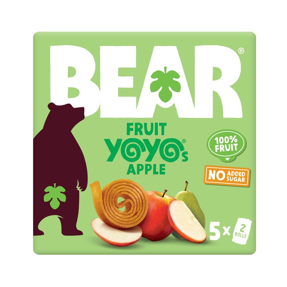 Multipack Apple Yoyo Fruit Rolls Bear 6x5x20g Multipack Apple Yoyo Fruit Rolls Bear 6x5x20g