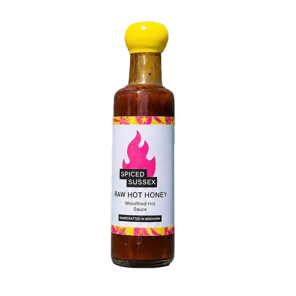 Woodfired Hot Honey Sauce Spiced Sussex 6x215g Woodfired Hot Honey Sauce Spiced Sussex 6x215g