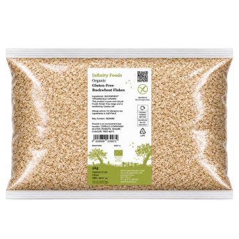 Organic Buckwheat Flakes - gluten free Organic Buckwheat Flakes - gluten free