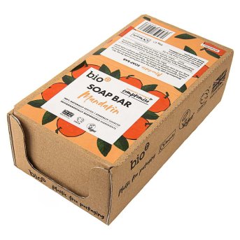 Mandarin Naked Soap Bar Bio-D 6x90g Mandarin Naked Soap Bar Bio-D 6x90g