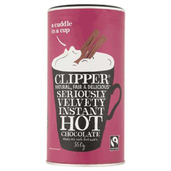 Instant Hot Chocolate - tub Clipper 350g Instant Hot Chocolate - tub Clipper 350g
