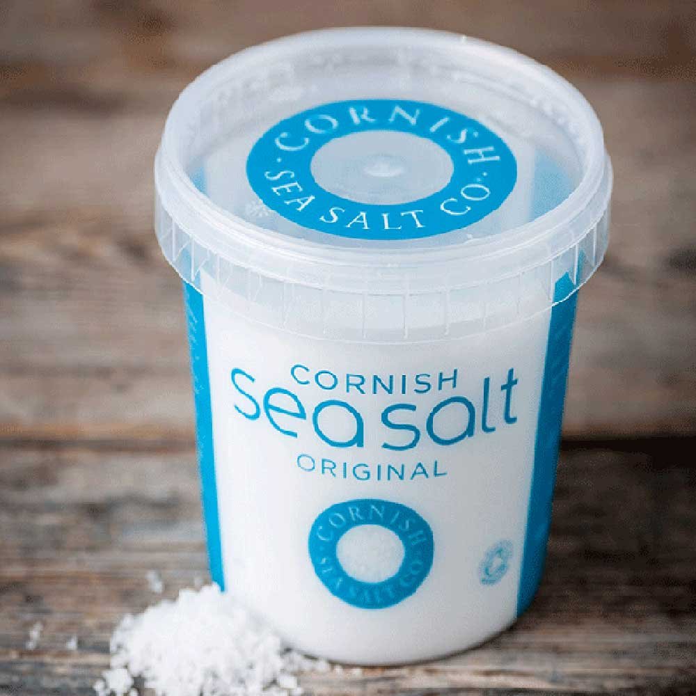 Cornish Sea Salt - Chef's Tub Cornish Sea Salt 500g Cornish Sea Salt - Chef's Tub Cornish Sea Salt 500g