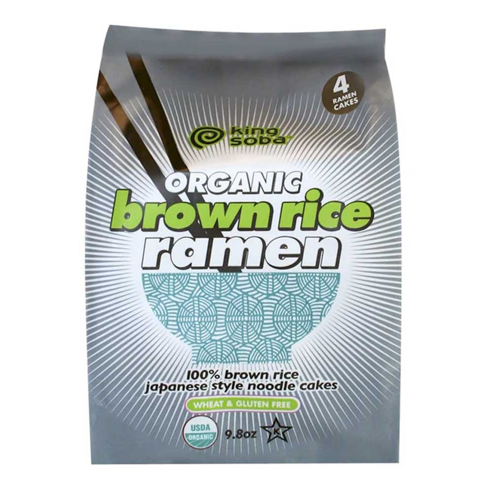 Organic Brown Rice Ramen Noodles King Soba 280g
