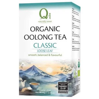 Organic Oolong Loose Leaf Tea Qi 8x40g Organic Oolong Loose Leaf Tea Qi 8x40g