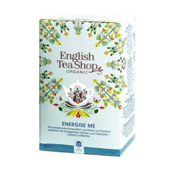 Organic Energize Me Tea Bags English Tea Shop 6x20bags Organic Energize Me Tea Bags English Tea Shop 6x20bags