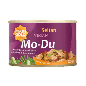 Mo-Du Braised Sliced Seitan - canned Marigold 225g