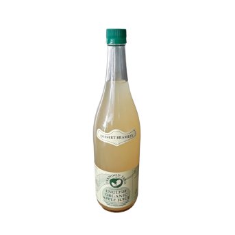 Organic Bramley/Dessert Apple Juice Blend Oakwood Farm 6x1l