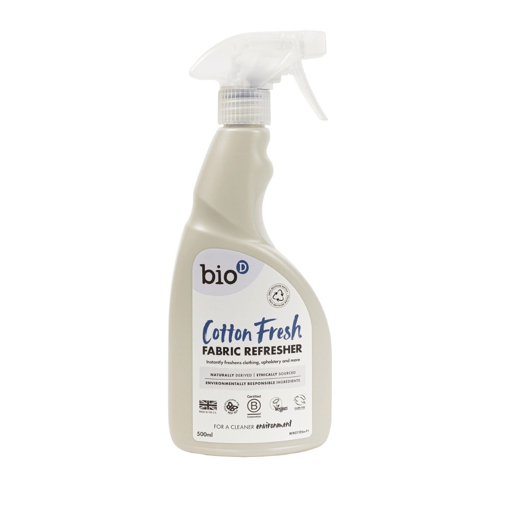 Cotton Fresh Fabric Refresher Spray Bio-D 12x500ml Cotton Fresh Fabric Refresher Spray Bio-D 12x500ml