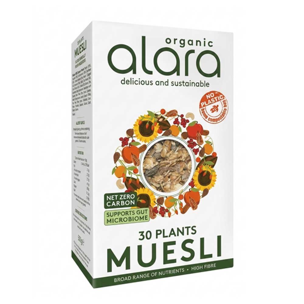 Organic 30 Plants Muesli Alara 6x450g Organic 30 Plants Muesli Alara 6x450g