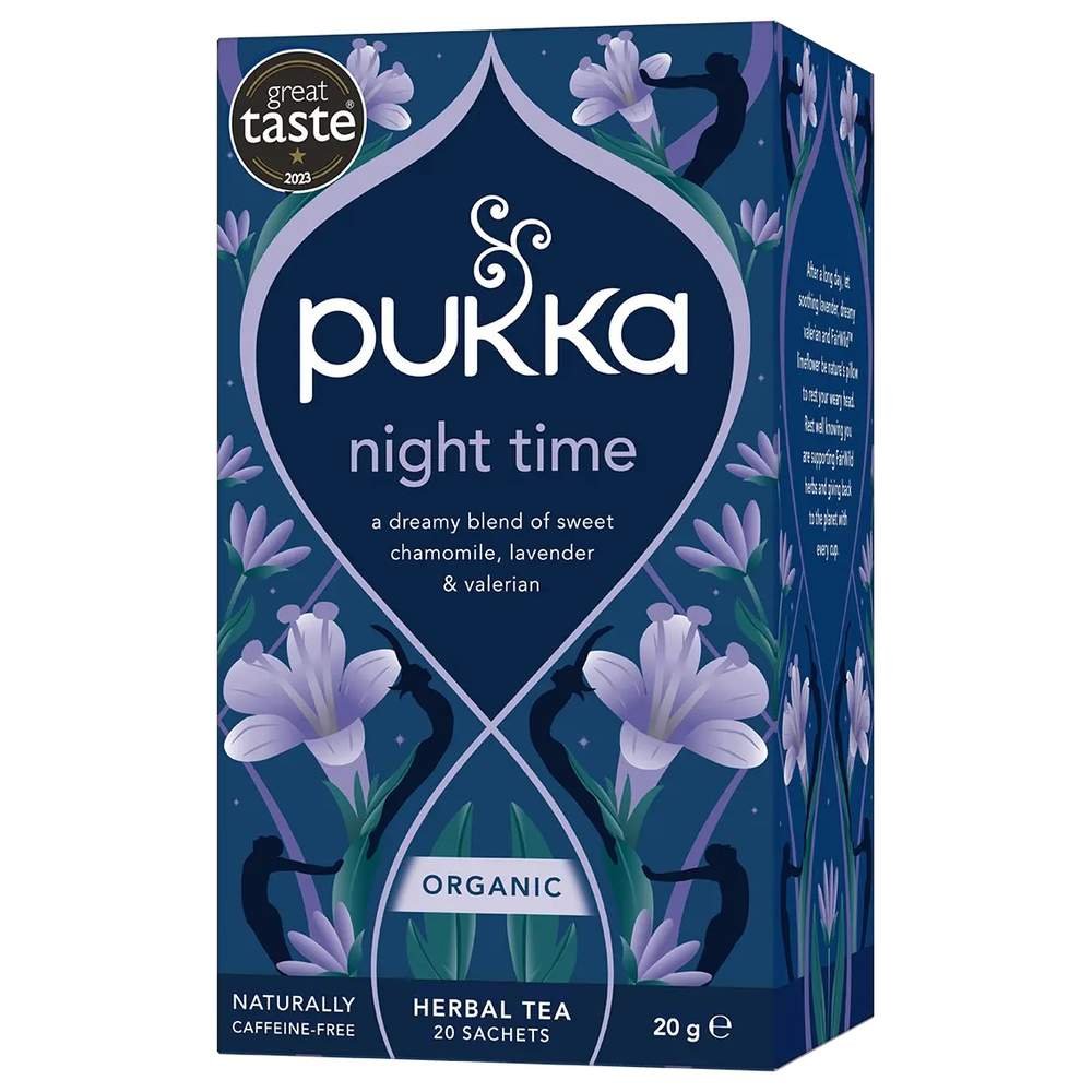 Organic Night Time Tea Pukka 4x20bags