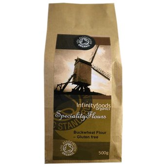 Organic Buckwheat Flour Infinity Foods 500g