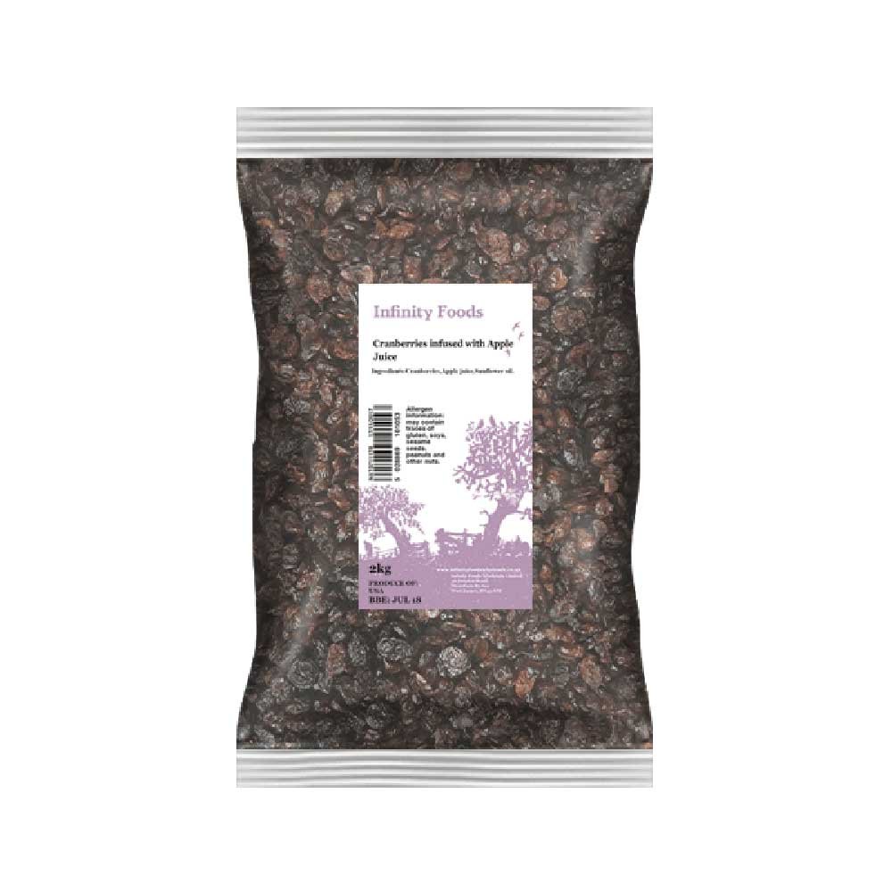 Cranberries sweetened with sugar Infinity Foods 2kg