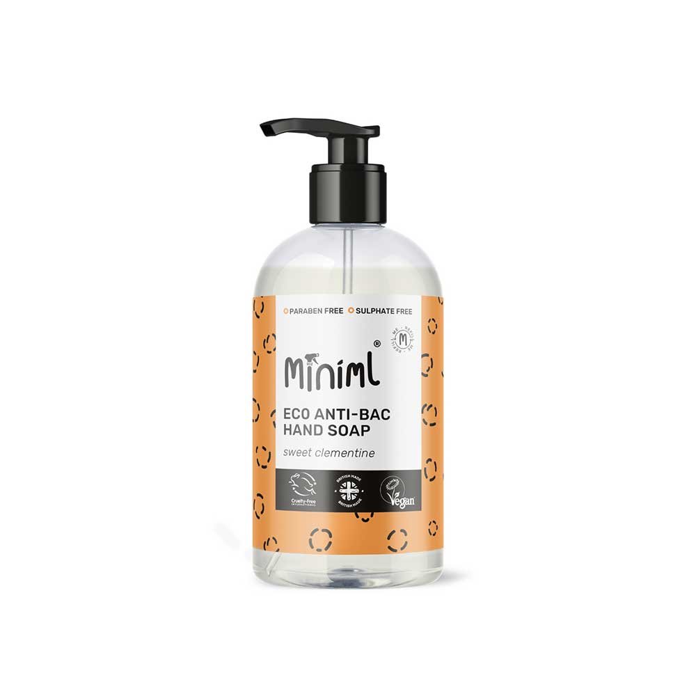 Anti-Bac Hand Soap - Sweet Clementine Miniml 500ml Anti-Bac Hand Soap - Sweet Clementine Miniml 500ml
