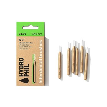 Interdental brush 0.4 mm ISO 0 Hydrophil 10x6pack Interdental brush 0.4 mm ISO 0 Hydrophil 10x6pack