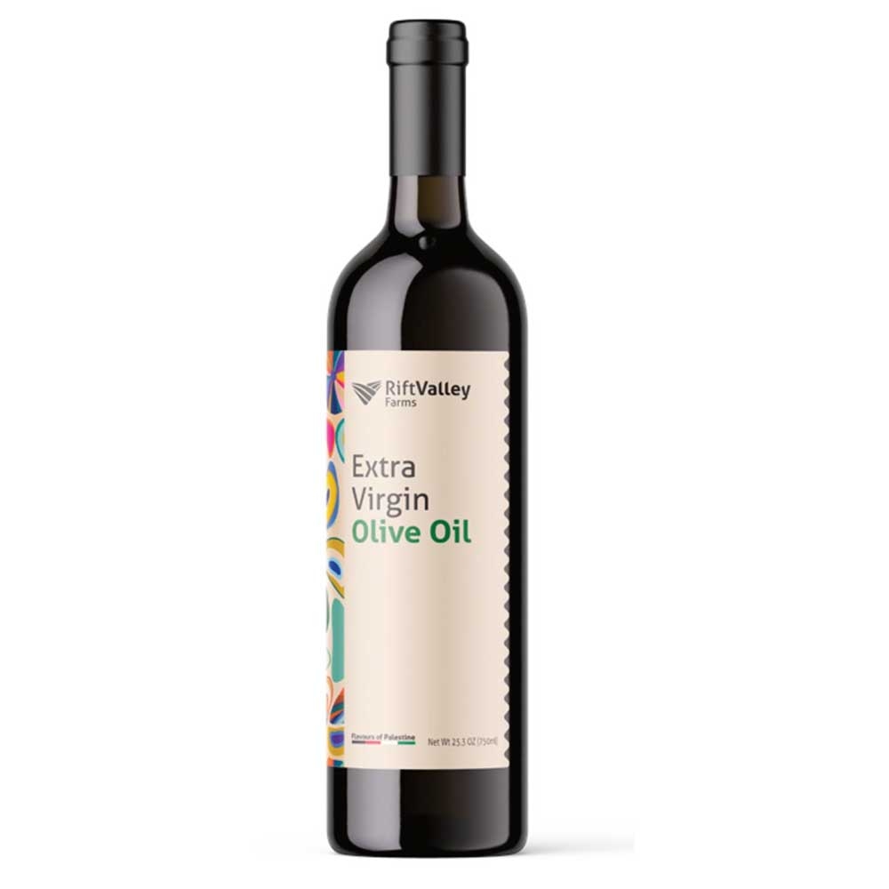 Extra Virgin Olive Oil from Palestine Rift Valley Farms 6x750ml