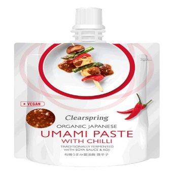 Organic Chilli Umami Paste Clearspring 150g