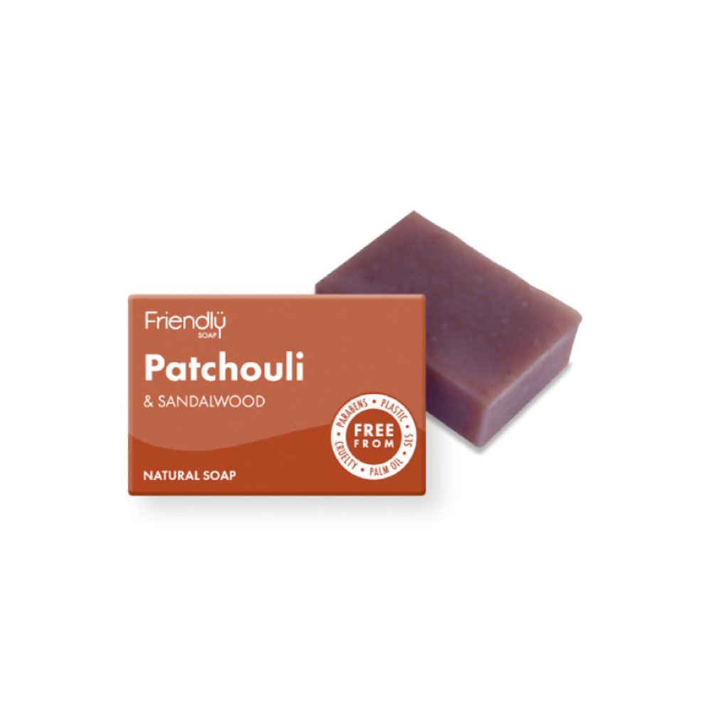 Patchouli & Sandalwood Soap Friendly Soap 95g Patchouli & Sandalwood Soap Friendly Soap 95g