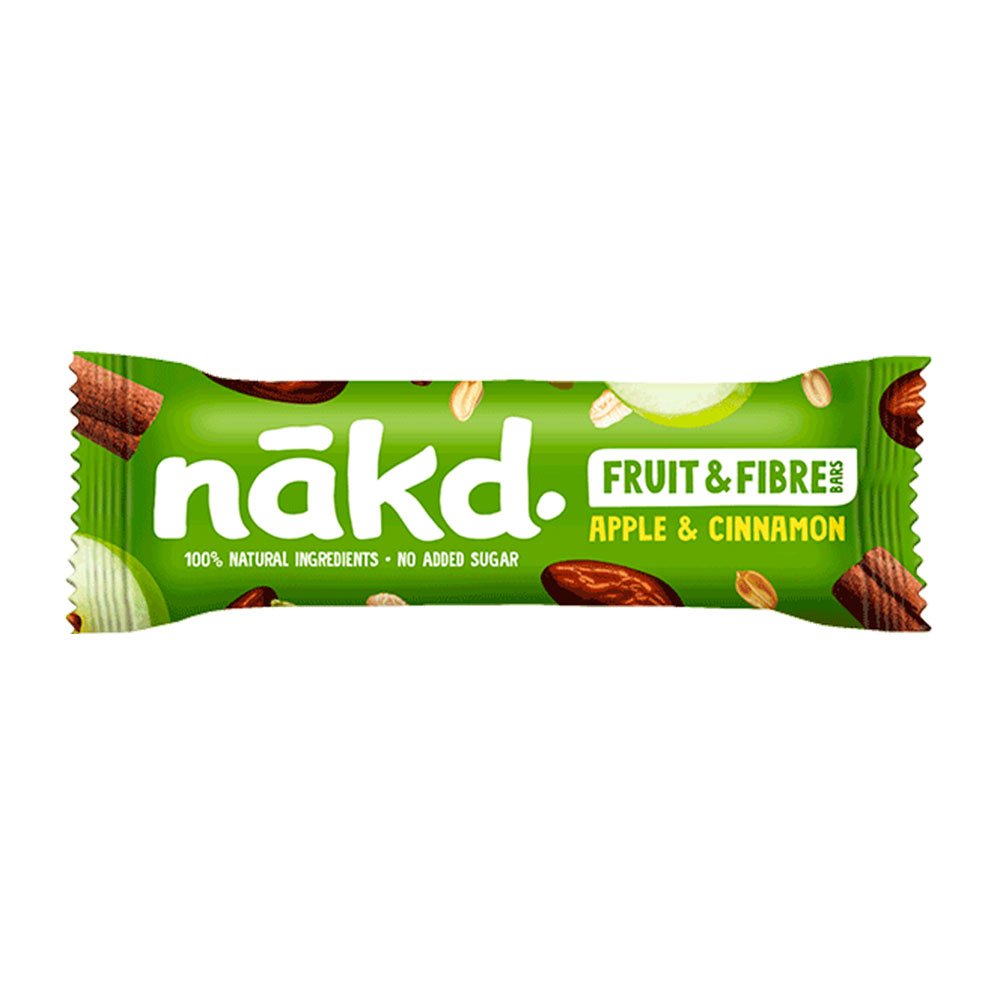 Fruit & Fibre - Apple & Cinnamon Nakd 44g