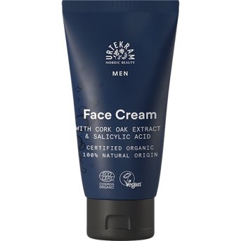 Organic Face Cream - Men's Urtekram 6x75ml Organic Face Cream - Men's Urtekram 6x75ml